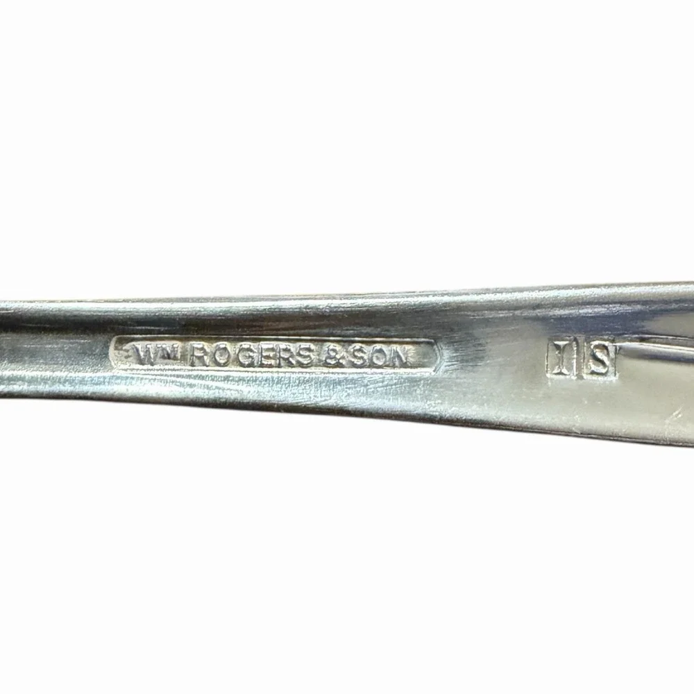 WM Rogers & Son‎ International Silverplate Sea Spray Bon Bon Slotted Spoon